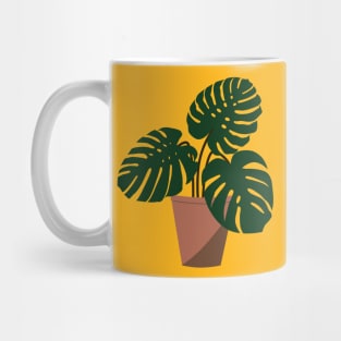 Merry Monstera Mug